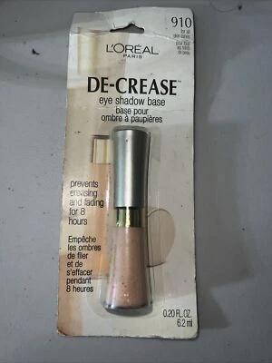 Loreal De-Crease Eye Shadow Base For All Skin Tones 910 - Image 1 of 2