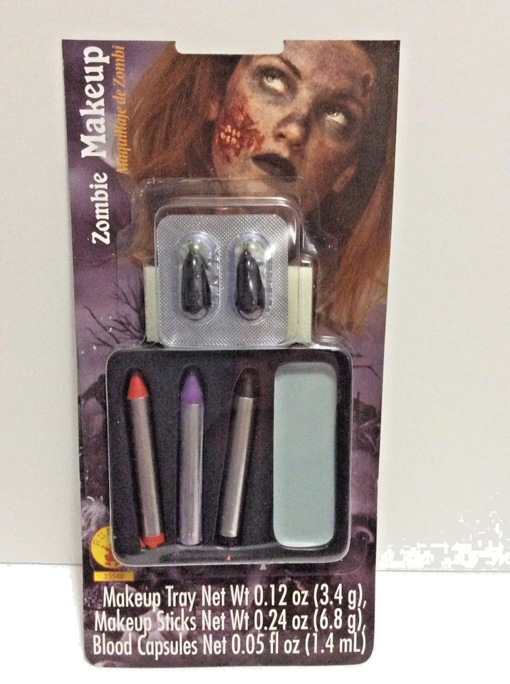 Halloween Zombie Makeup Kit Blood Face Paint