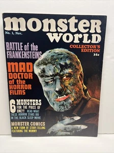 MONSTER WORLD magazine # 1 Nov. 1964, by Warren - Bild 1 von 10