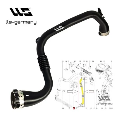 Turboschlauch Ladeluftschlauch für Renault Laguna III 1.5 dCi 144606143R - Bild 1 von 3