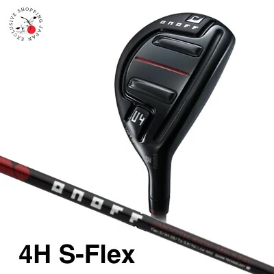 ONOFF AKA Wings Utility Hybrid 4H S-Flex SMOOTH KICK MP-524U Graphite Shaft PSL - Image 1 of 4