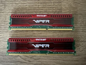 8GB (2 x 4GB) - Patriot Viper P34G169UR DDR3 12800 (1600 MHz) PC RAM Modules - Picture 1 of 2