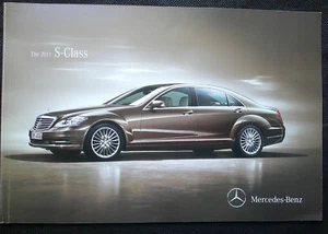 2011 Mercedes S-Class Car Dealer Sales Brochure 50 pages - Picture 1 of 4
