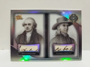 HOPKINS / ELLERY 2025 Pieces of the Past 1776 FREEDOM FIGHTERS Duel Relic #187 - Picture 1 of 12