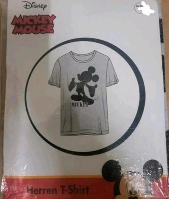 Mickey Mouse / Männer T-Shirt grau / Größe XXL - Bild 1 von 2