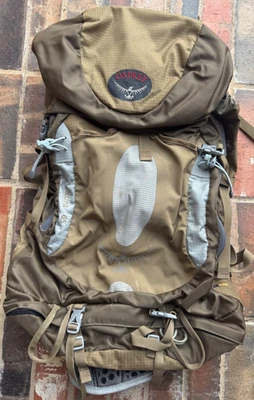 Osprey Womens Aura 65 Backpack Tan Grey Medium - Image 1 of 4