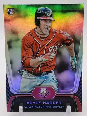 Bryce Harper 2012 Bowman Platinum #56 novato Foto 1 de 2
