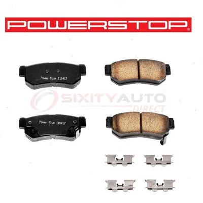 PowerStop Rear Disc Brake Pad & Hardware Kit for 2001 Hyundai XG300 - xx Foto 1 de 4