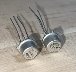 2 Stück hFE 360– Gematchtes Paar TOSHIBA 2SB540 – PNP Germanium Transistoren NOS - Bild 1 von 4