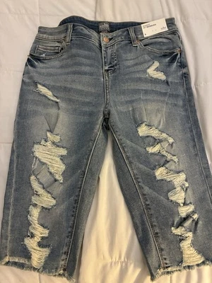 Bermudas de mezclilla New York & Company Soho Jeans talla 6 Foto 1 de 4