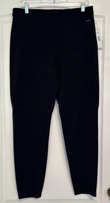 Tahari Roxanna Pants Womens Large Navy Blue Elastic Waist NEW WITH TAGS - Image 1 of 4