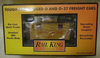 MTH 30-7729 UNION PACIFIC UP Bobber Caboose #217 New - Image 1 of 2