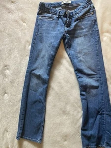 Levi's Boot Cut Girls Flap Pocket Blue Denim Jeans715 Size 12 Regular. - Picture 1 of 8