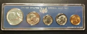 1966 United States Special Mint Set, No Box, 40% Silver Half - Picture 1 of 2