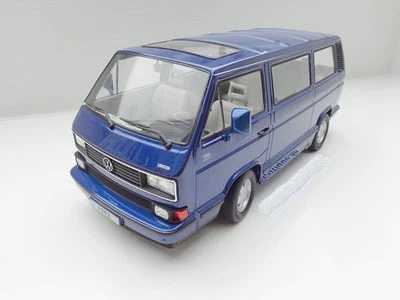 Volkswagen VW T3 B Multivan 1:18 Kk Scala Blu Last Edizione Limitata KKDC180142 - Immagine 1 di 4