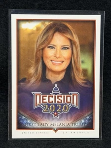 FIRST LADY MELANIA TRUMP "SP" CARD #384 ~ "NO MASK" DECISION 2020 - Picture 1 of 2