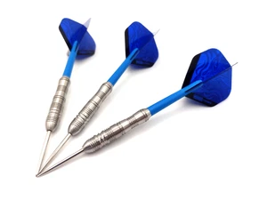 27g 90% Tungsten Dart Set Barrels, Dart Stems + Pentathlon HD150 Dart Flights - Picture 1 of 13