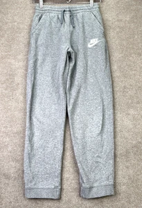 Nike Club Fleece Joggers Youth XL Gray Drawstring Sweatpants CI2911 - Picture 1 of 8