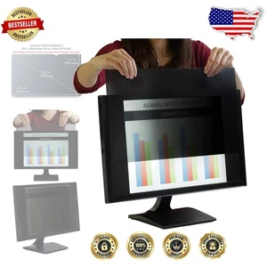 Akamai 23.6-Inch Privacy Screen Filter - Easy Install & Visual Security Shield - Afbeelding 1 van 9