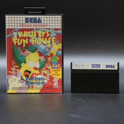 Krusty's Fun House - Sega Master System Game - Flying Edge - Image 1 of 4