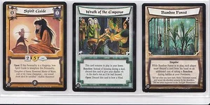 L5R - Lot of 3 cards - Rare - Legend of The Five Rings - Picture 1 of 1