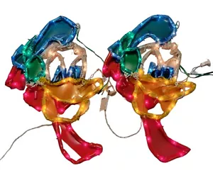Vintage 1998 Mr Christmas Mickey Disney Donald Duck Christmas Light Decoration - Picture 1 of 8