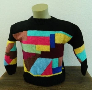 Pullover, Handarbeit: Kinderpullover ca. Gr. 110 / 116, Acryl - Bild 1 von 3
