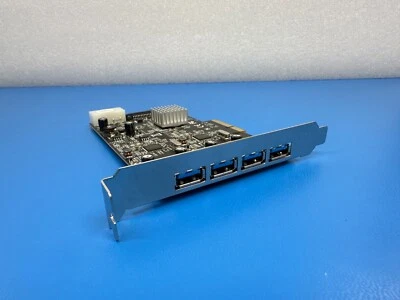 VANTEC Dual Chip 4-Port Dedicated 10Gbps USB 3.1 Gen 2 PCIe Host Card - Image 1 of 4