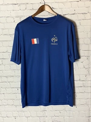 Russia Soccer Football 2018 World Cup Mens Blue Jersey Size Large - Image 1 of 4