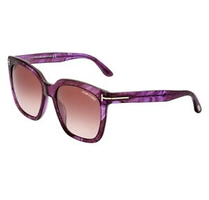 TOM FORD Amarra Purple Sunglasses FT0502S83T
