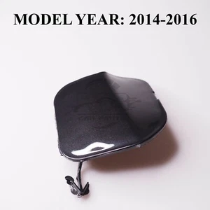 Front Bumper Tow Hook Eye Cover Cap For Nissan X-Trail T32 2014-2016 Black Z11 - Picture 1 of 5