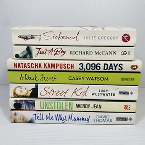 7 Lot True Story Child Abuse- Richard McCann, Julie Gregory, Casey Watson+ More - Picture 1 of 17