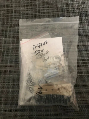 SANSUI QD-5500  Reel to Reel  Capacitor Replacement Kit   - Image 1 of 2