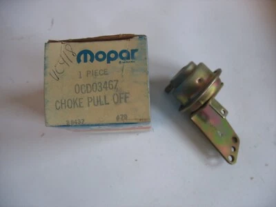 Nuevo NOS Mopar Carburador Choke Pull Off 0CD03467 VC418 1975-76 GM Pontiac Foto 1 de 2