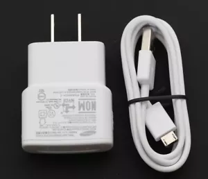 Original Original Samsung ETA0U61JWE Ladegerät Adapter mit Micro USB Kabel SR - Bild 1 von 3