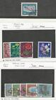 Switzerland, Postage Stamp, #B286-9, B291-6 Used, 1959-60 Rock, Gem