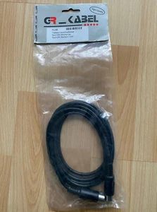 Keyboard Connection Cable 5pol din Plug An 5p0l 1,8m , New, Unused - Picture 1 of 3