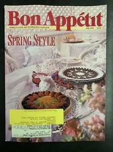 BON APPETIT MAGAZINE. AMERICA'S FOOD & ENTERTAINING MAGAZINE APRIL 1990 Food - Imagen 1 de 3