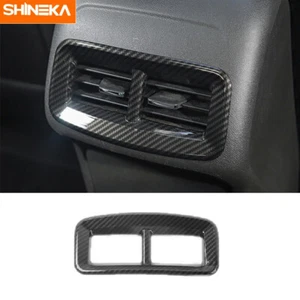 Rear Air Vent AC Outlet Trim Cover for Chevrolet Equinox 2017-2021 Carbon Fiber - Picture 1 of 6