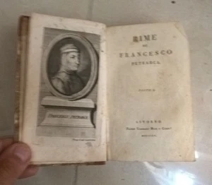 RIME DI FRANCESCO PETRARCA PARTE I MASI EDITORE 1815 - Foto 1 di 1