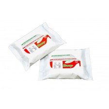SET 2 CONFEZIONI SALVIETTINE IGIENIZZANTI MANI SUPERFICI 40 SALVIETTE IMBEVUTE