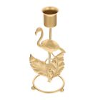 Golden Flamingo Candle Holder for Wedding and Home Decor-MI