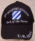 Embroidered Baseball Cap Military Army 3rd Infantry Division NEW 1 size fits all