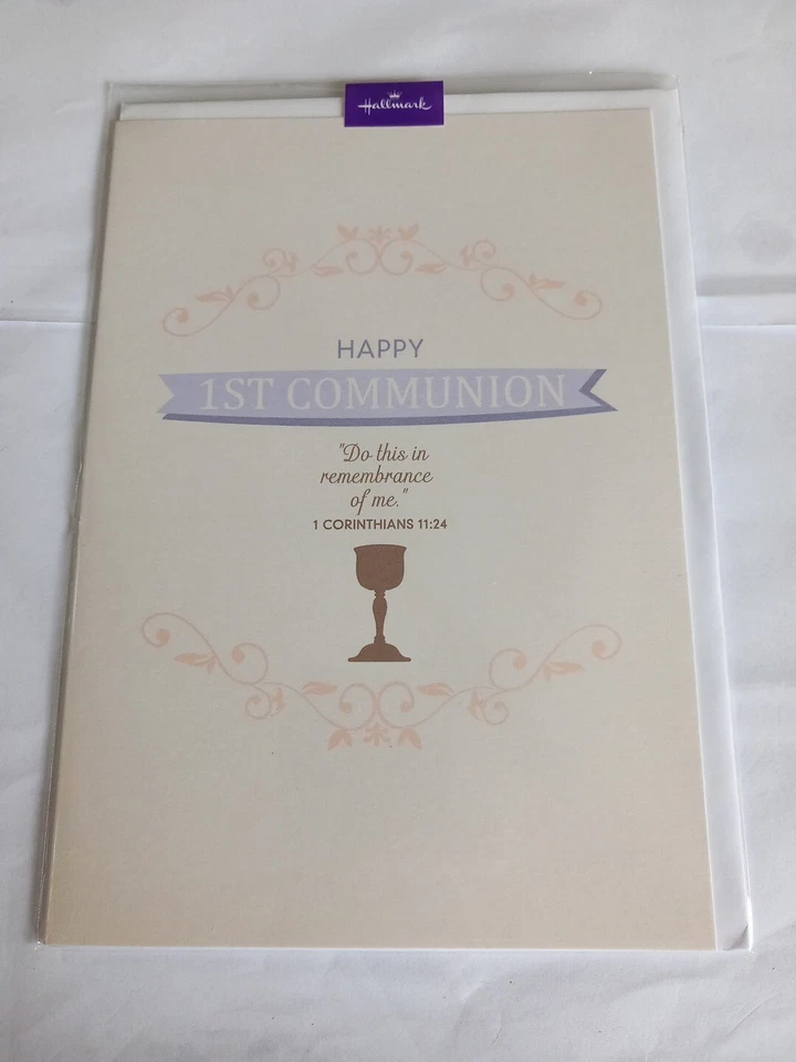 Happy 1st Communion ,CARD & ENVELOPE  - Image 1 of 2