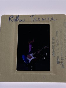 Robin Trower English Guitarist Celebrity Music 35mm Transparency Slide #2