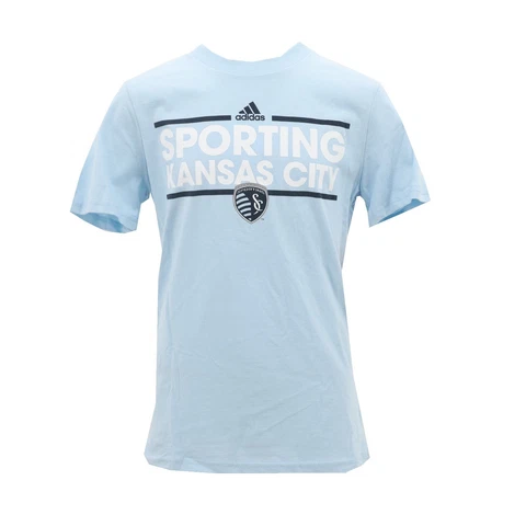 Sporting Kansas City MLS Adidas Official Kids & Youth Size T-Shirt New with Tags Cover