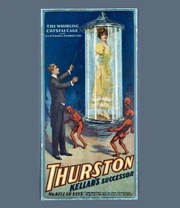 12854.Decor Poster.Room wall interior art.Thurston The Great Magician act show - Picture 1 of 1