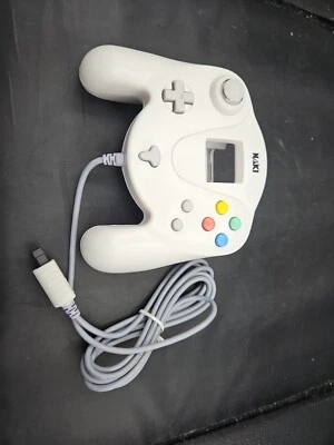 Almohadilla Controladora Blanca Naki Advanced Sega Dreamcast con Cámara Lenta y Turbo Foto 1 de 4