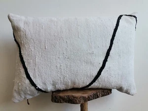 Moroccan Handmade Kilim Pillow Cushion Cover Throw Pillow Case Sofa boho - Picture 1 of 4