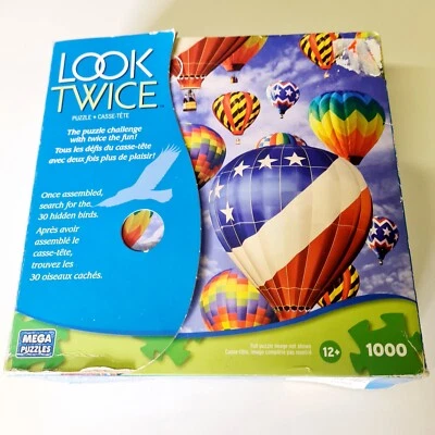 Look Twice Jigsaw Puzzle 1000pc Good Condition - image 1 of 4